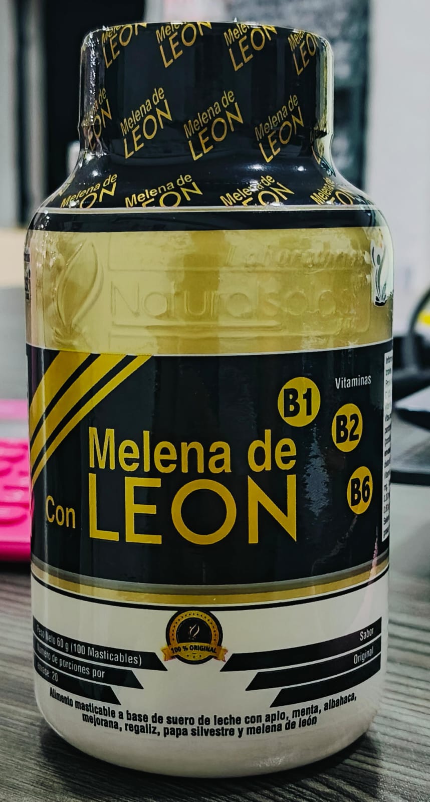 MELENA DE LEÓN x 100 caps
